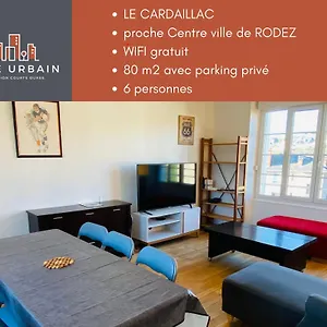 Appartement T4 Cite Cardaillac, Parking Prive, Wifi, Rodez